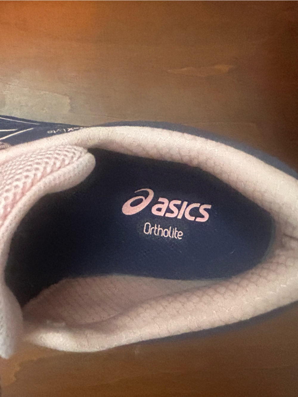 ASICS fuze x lyte gel ortholite and Blush and Navy Athletic Running Shoes size - Picture 12 of 15